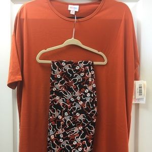 Lularoe XS Irma and OS leggings, BNWT